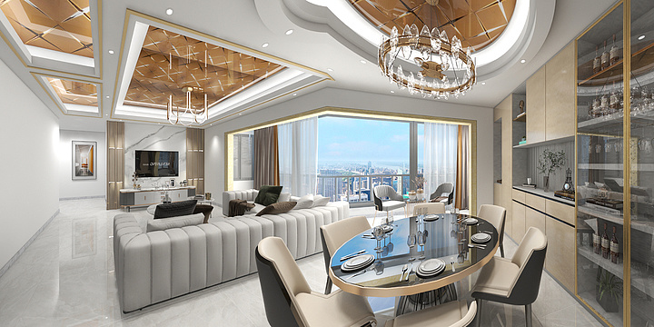 设计XHJ-清欧121C户型-装修设计方案