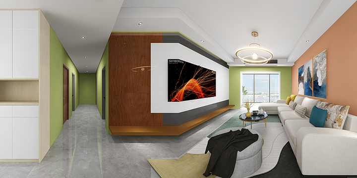 室内设计丶晓-盛世华庭东户-装修设计方案