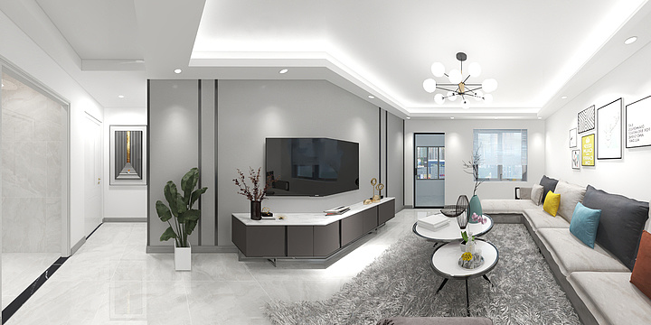 十三公里-联乐花园-装修设计方案