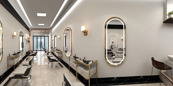 特别惊奇-理发店-装修设计方案