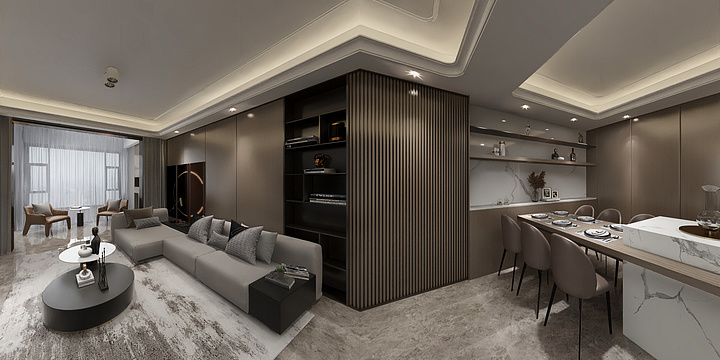 家之歌装饰-河源《住宅》126m²-装修设计方案