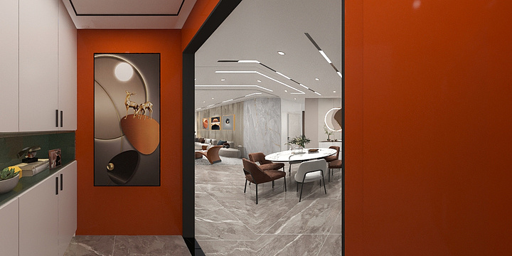 TMLe-现代混搭风格-装修设计方案