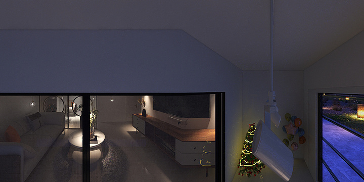 室内设计绝情谷-盛祥现代城40#楼二单元1号房-装修设计方案