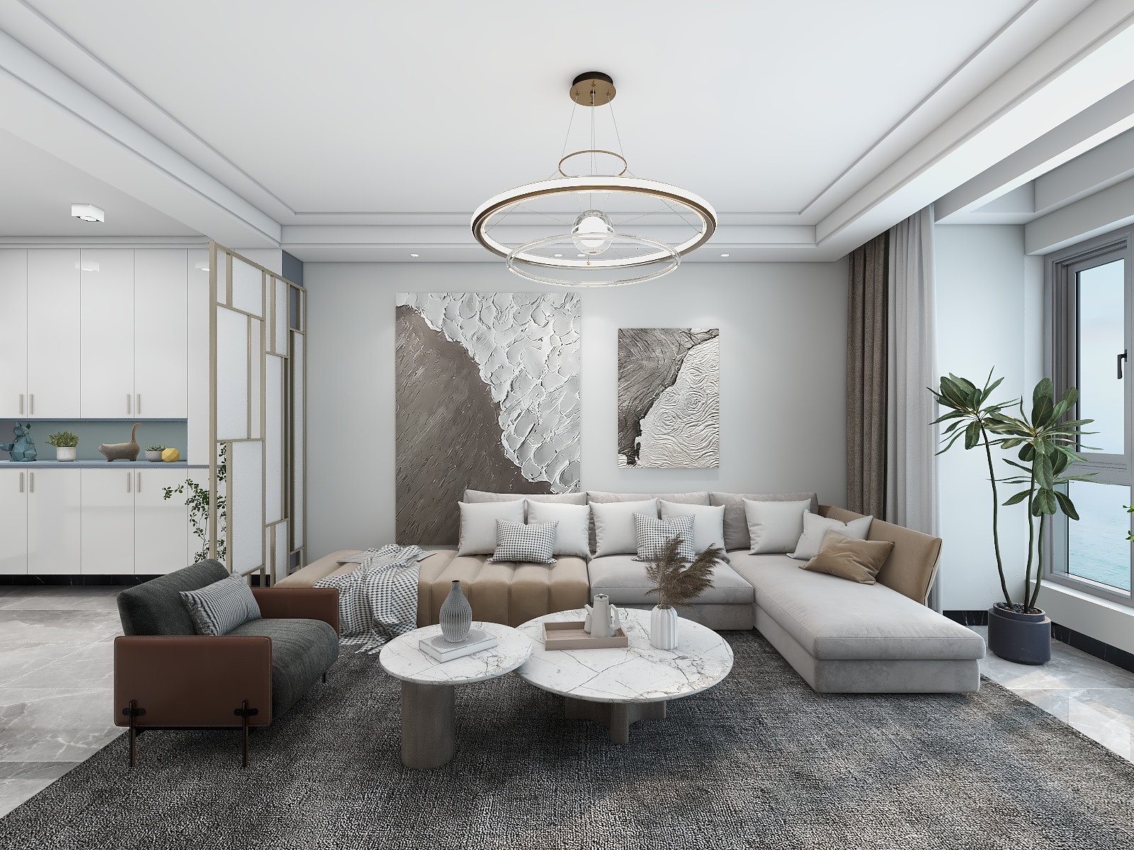 口口先森-泰祥合院现代简约-装修设计方案