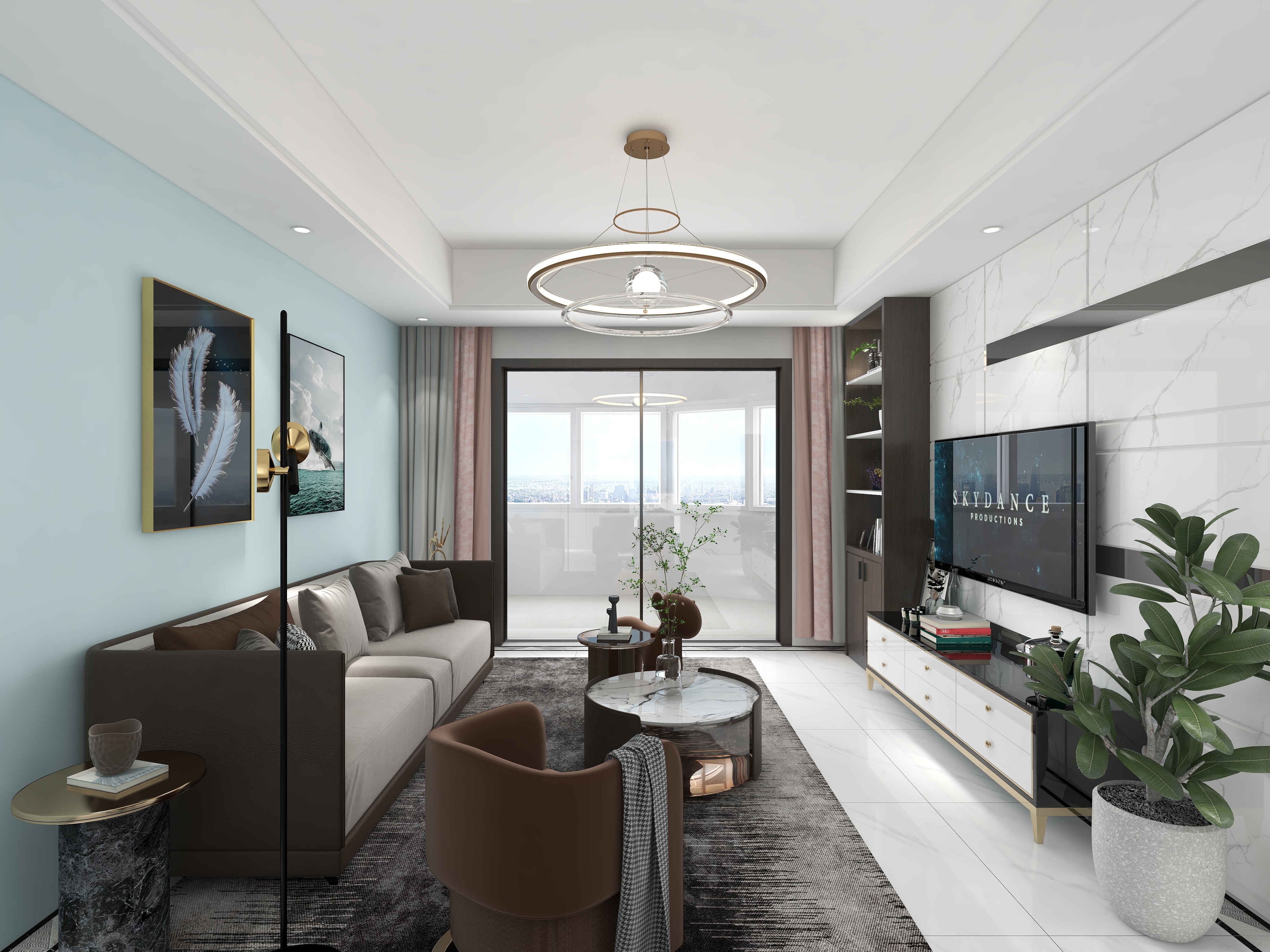 听闻梦醒-保利东湾-装修设计方案