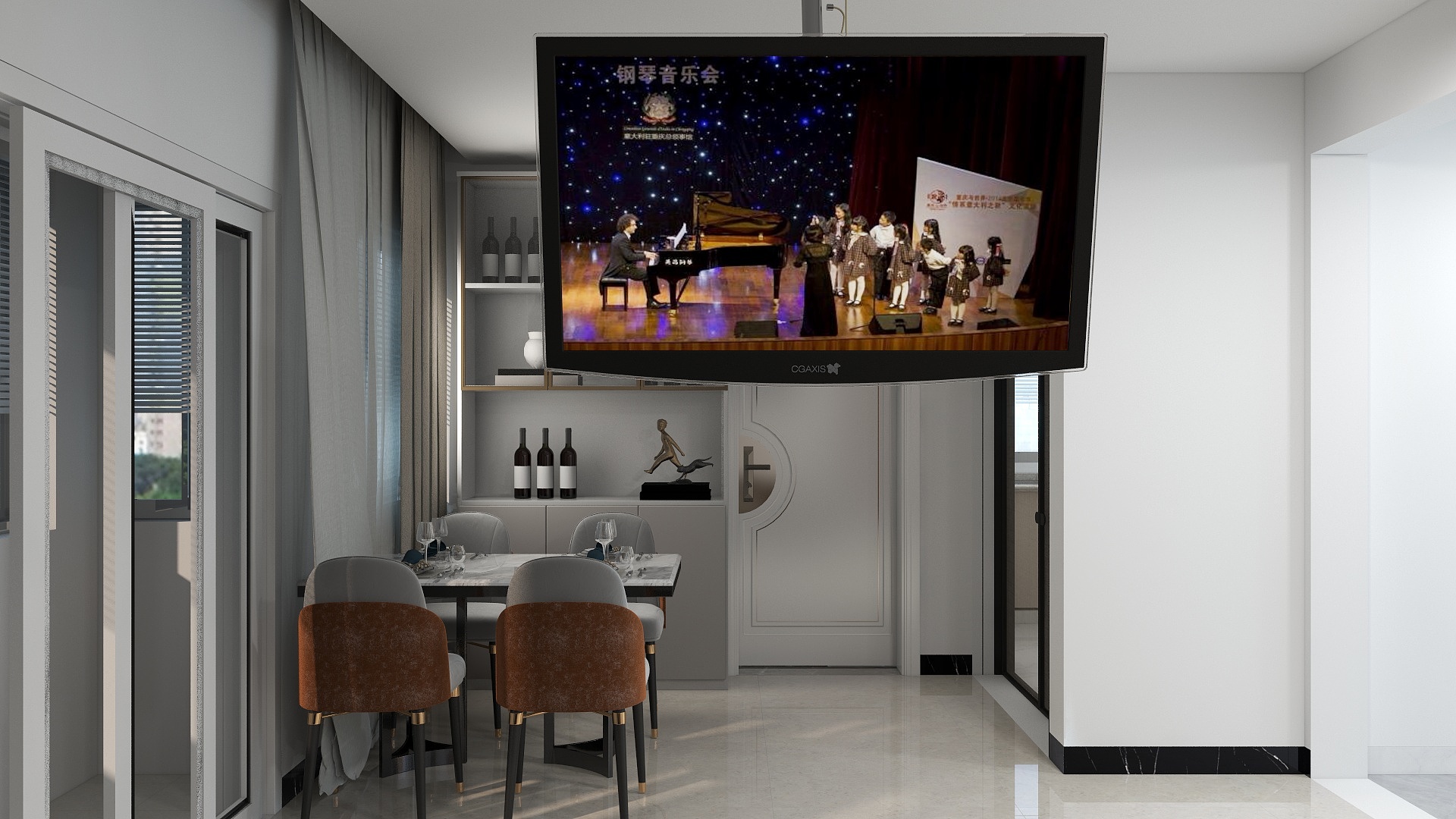 柒叔0126-瑞和园89.50㎡B户型3室2厅1卫-装修设计方案