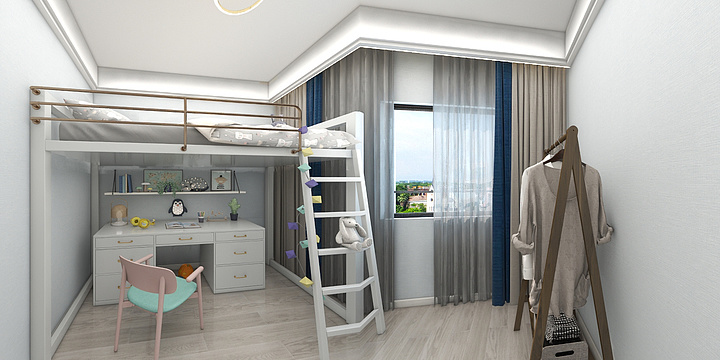 燊作装饰-渲染灯光高级证书作业-装修设计方案