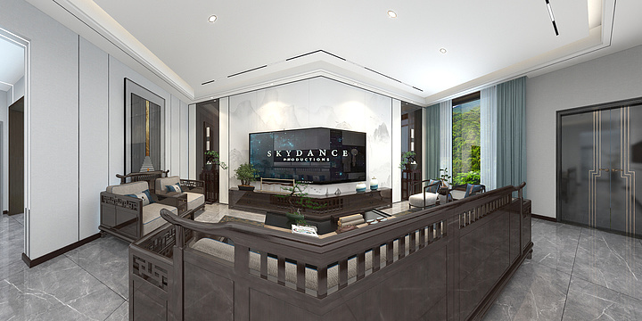 一八零空间设计一-高陵洋房-装修设计方案