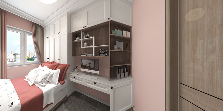 博雅装饰刘凤-锦绣大家88㎡36号楼-装修设计方案