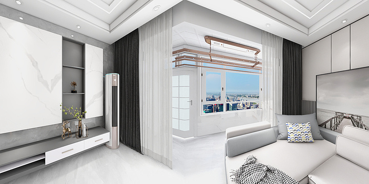 AA尚科装饰-江泉富贵苑12号楼302-装修设计方案