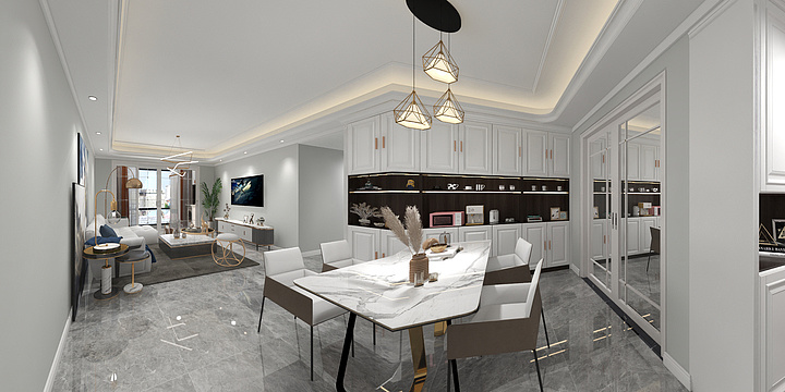 全屋定制设计钱多多-天厦滨河景城-副本-副本-装修设计方案