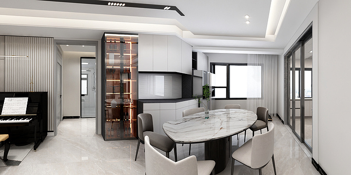 酷大师Z-华誉名璟苑-装修设计方案