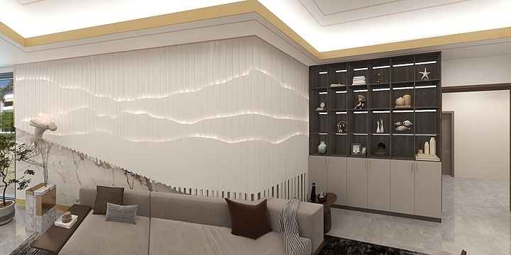 设计找我做-酒店大厅-装修设计方案