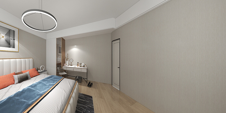 宿迁大王椰全屋定制-朗诗蔚蓝雅苑-装修设计方案