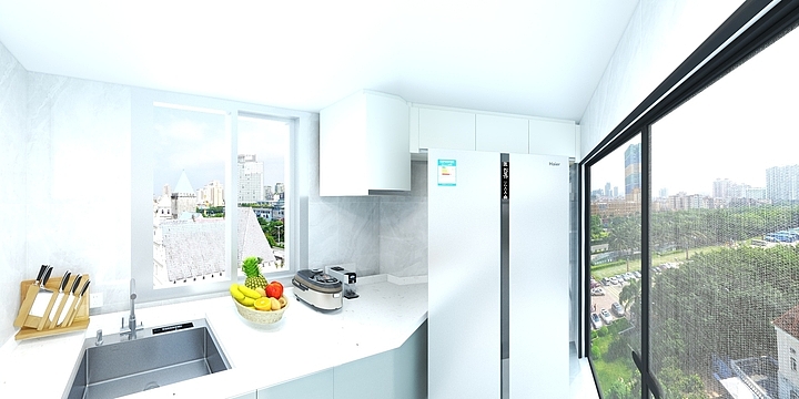 全屋定制超市福州福清-滨海壹号公馆1#302-装修设计方案