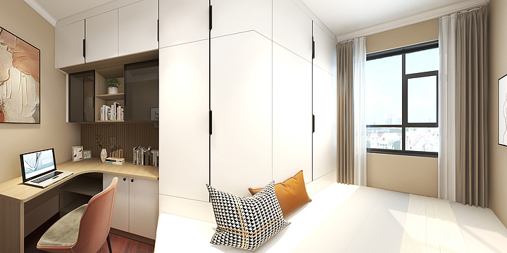 一支烟的工夫-亚运城天骄3#4003-装修设计方案