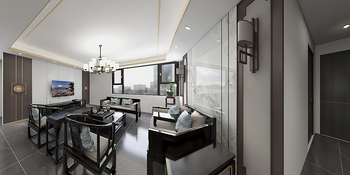 辰逸室内设计师-盛世华府2号楼东户-装修设计方案