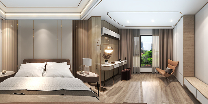 小城生活设计-别墅效果图2.dwg-装修设计方案