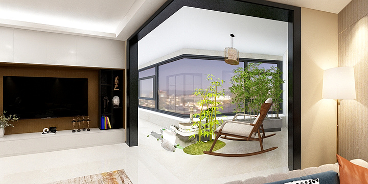 居住空间设计-陈工-万丰传奇-AW-装修设计方案