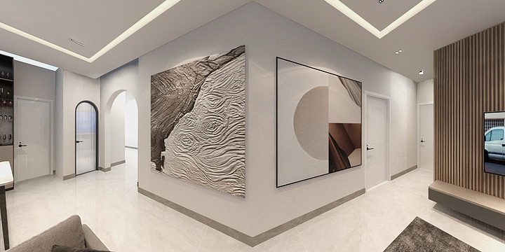 Billy Chong-瑞和园89.50㎡B户型3室2厅1卫-装修设计方案