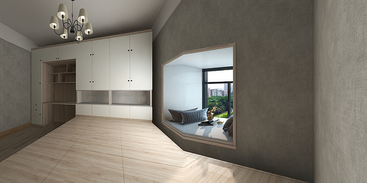 哲木全屋整装-陕西府谷香景苑客户确认效果图（修订）-副本-装修设计方案