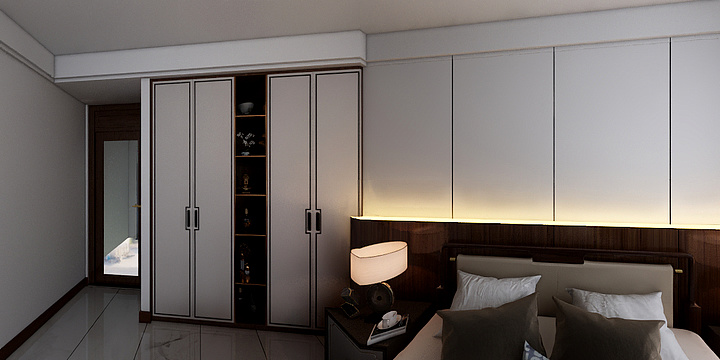 LzG-别墅建筑图纸-胡桃木-装修设计方案