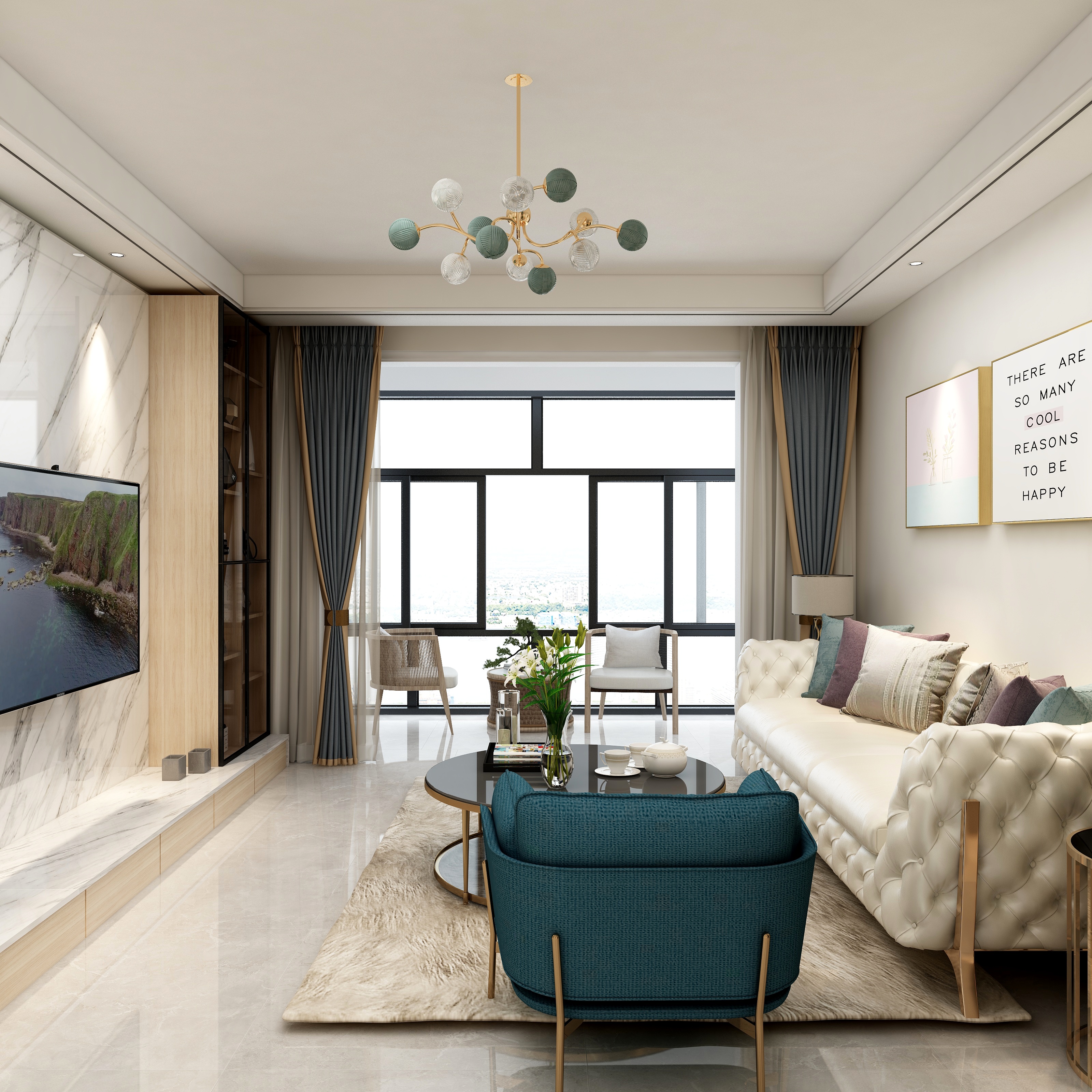 森歌安徽枞阳店-两居现代风格-壹心装饰-装修设计方案