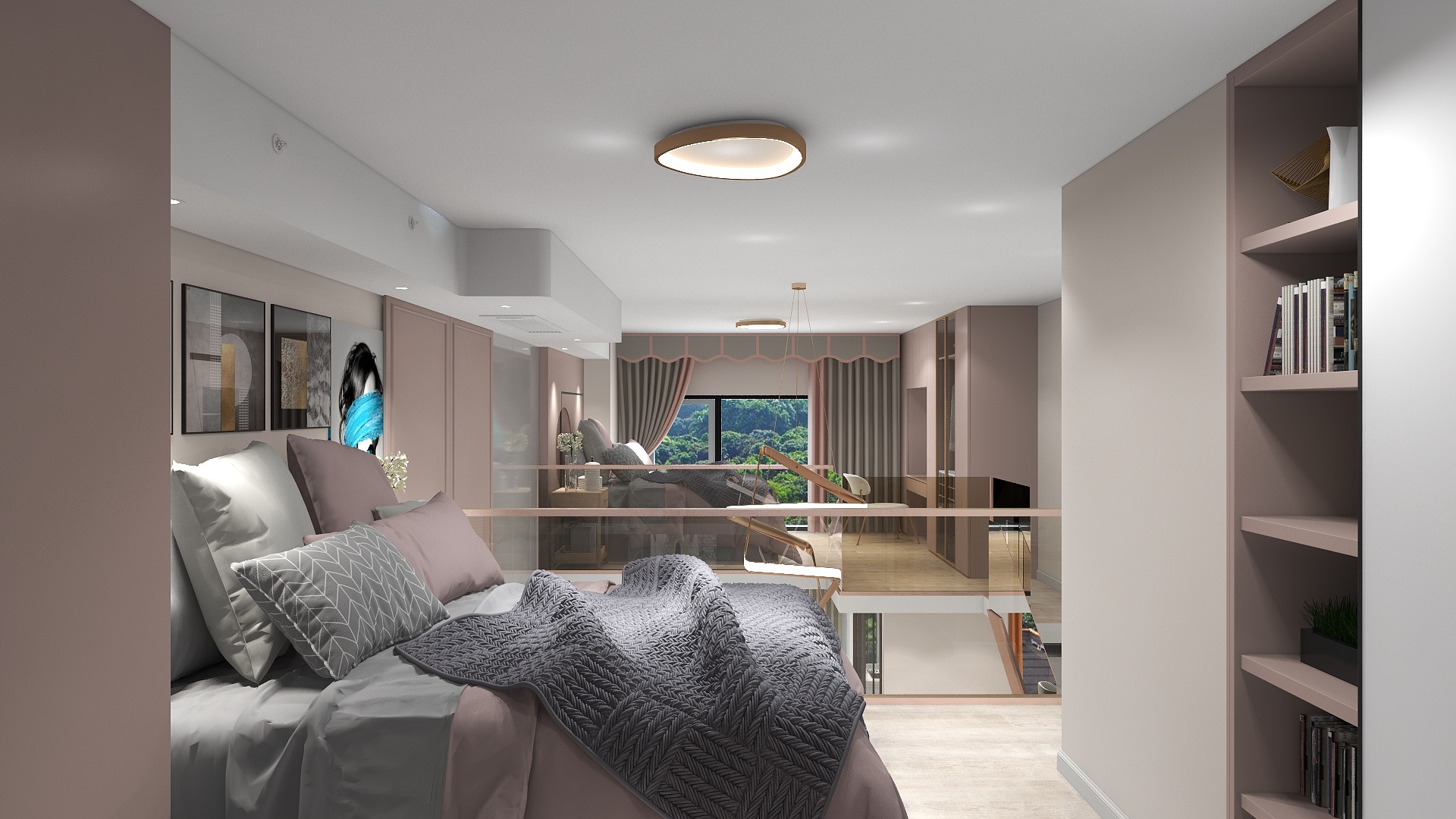 傅毅强1989-玉融公寓样板1.dwg-副本-装修设计方案