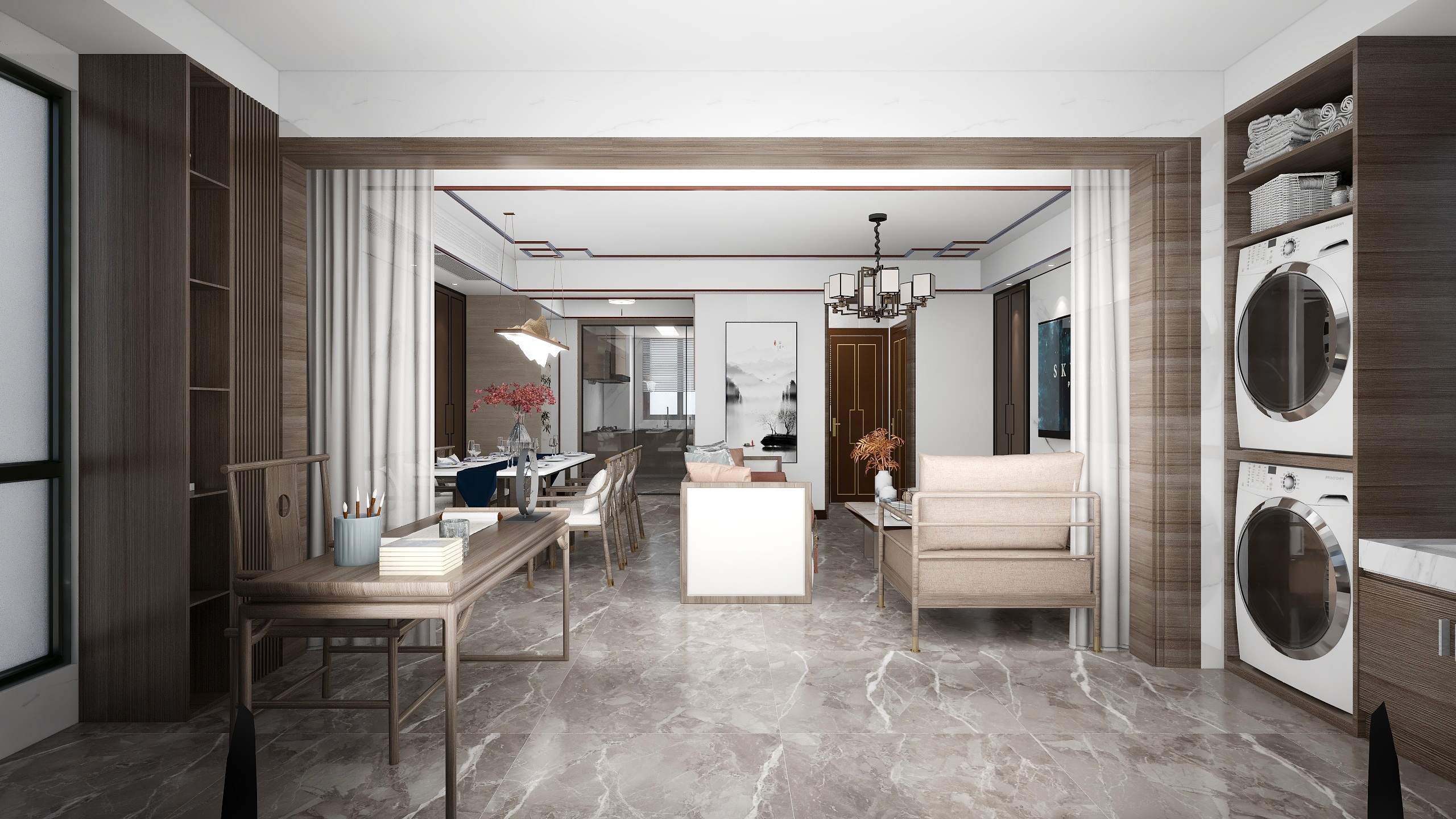 空间设计xxd-光樾华庭新中-装修设计方案