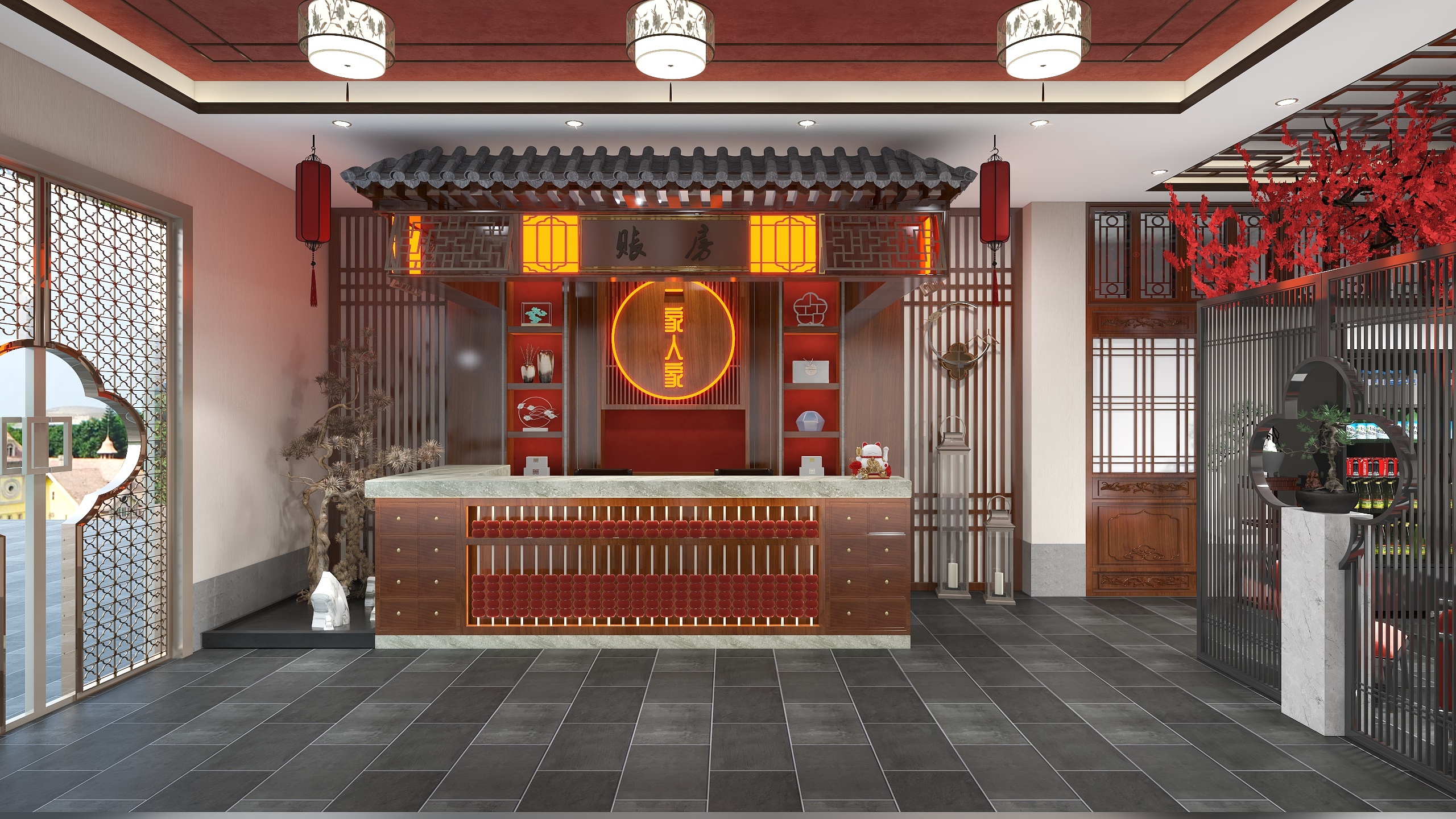 ANXW0420-一家人家-装修设计方案