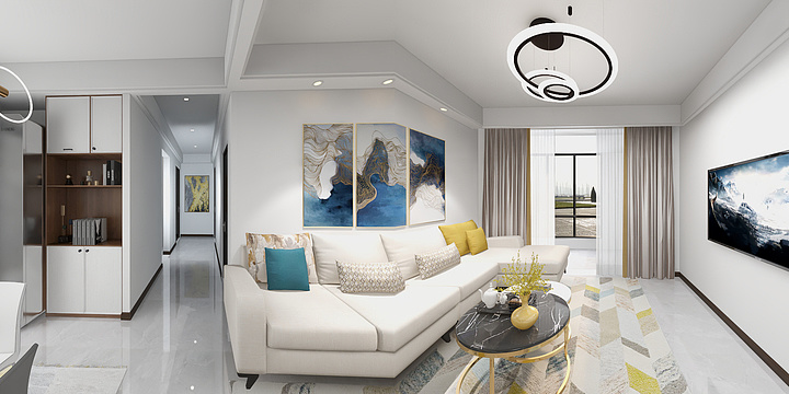 漫步街头艺术家-云筑.dwg-装修设计方案