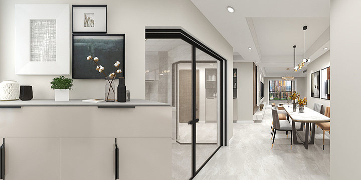 鹿喵喵-泉山湖社区公园里小区-装修设计方案