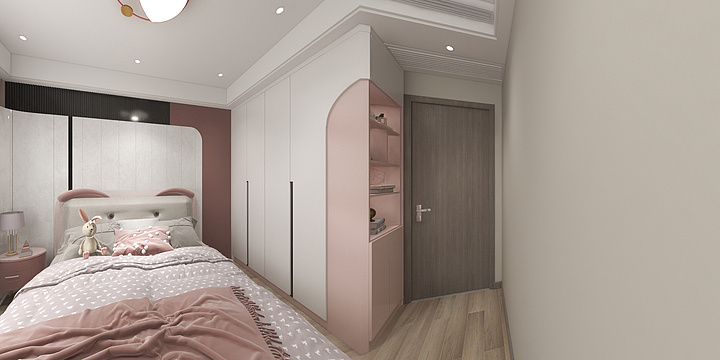 简钻全屋-极致家居.洛格设计-板桥小区-装修设计方案