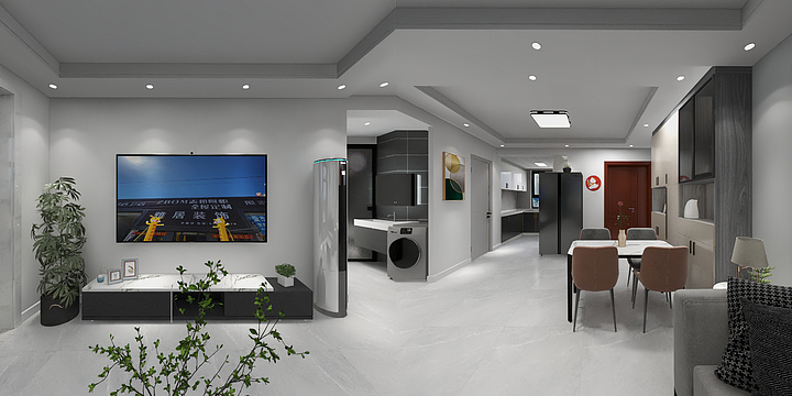 Demon丶丿-龙府御景园-装修设计方案