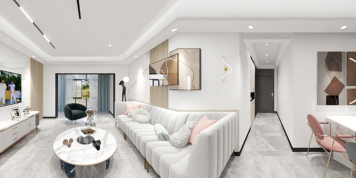 吞日神君-西溪公馆：映波苑5-1-1201-装修设计方案