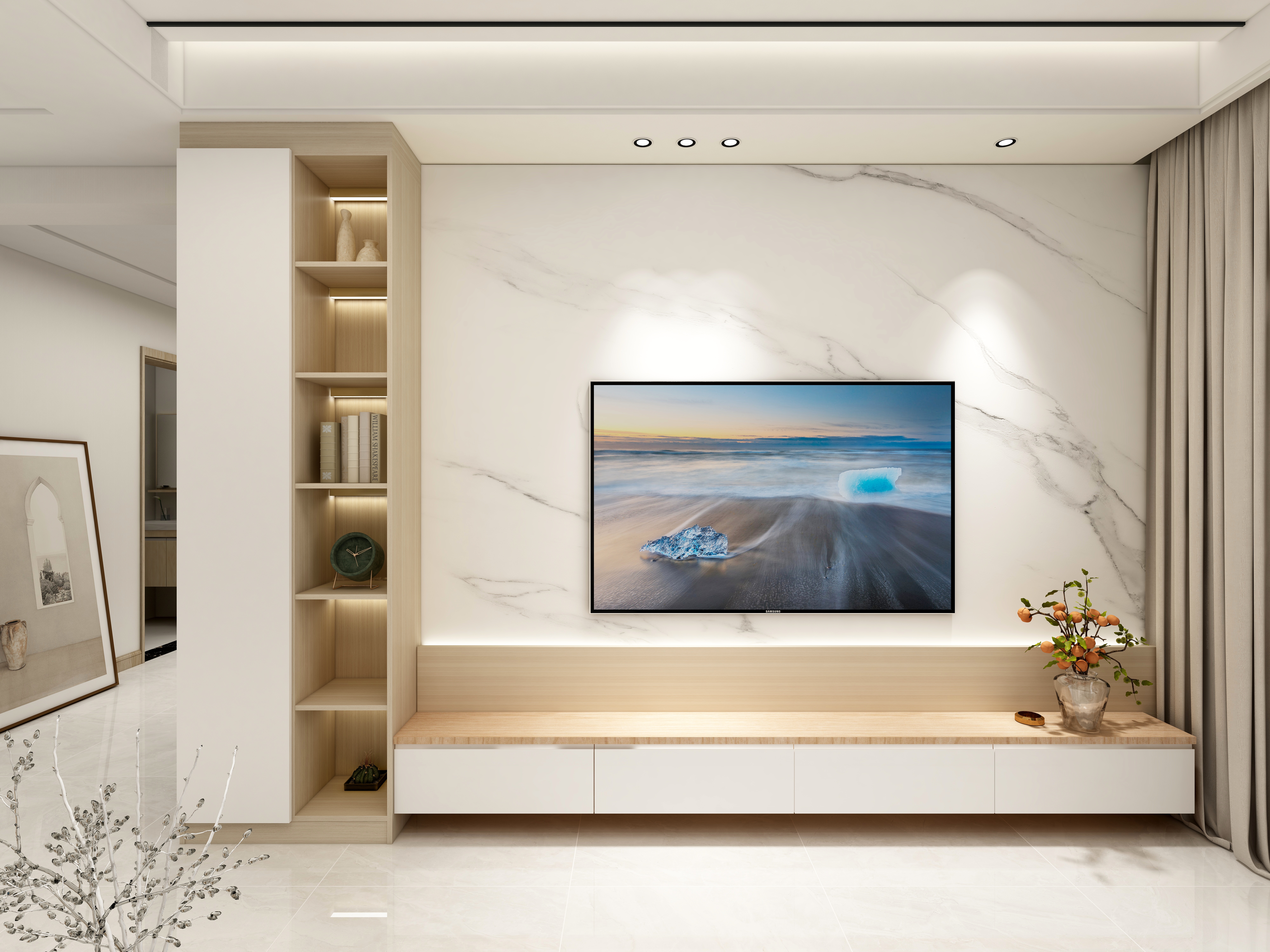 和氏木业6982310-华街左岸128平现代风-装修设计方案