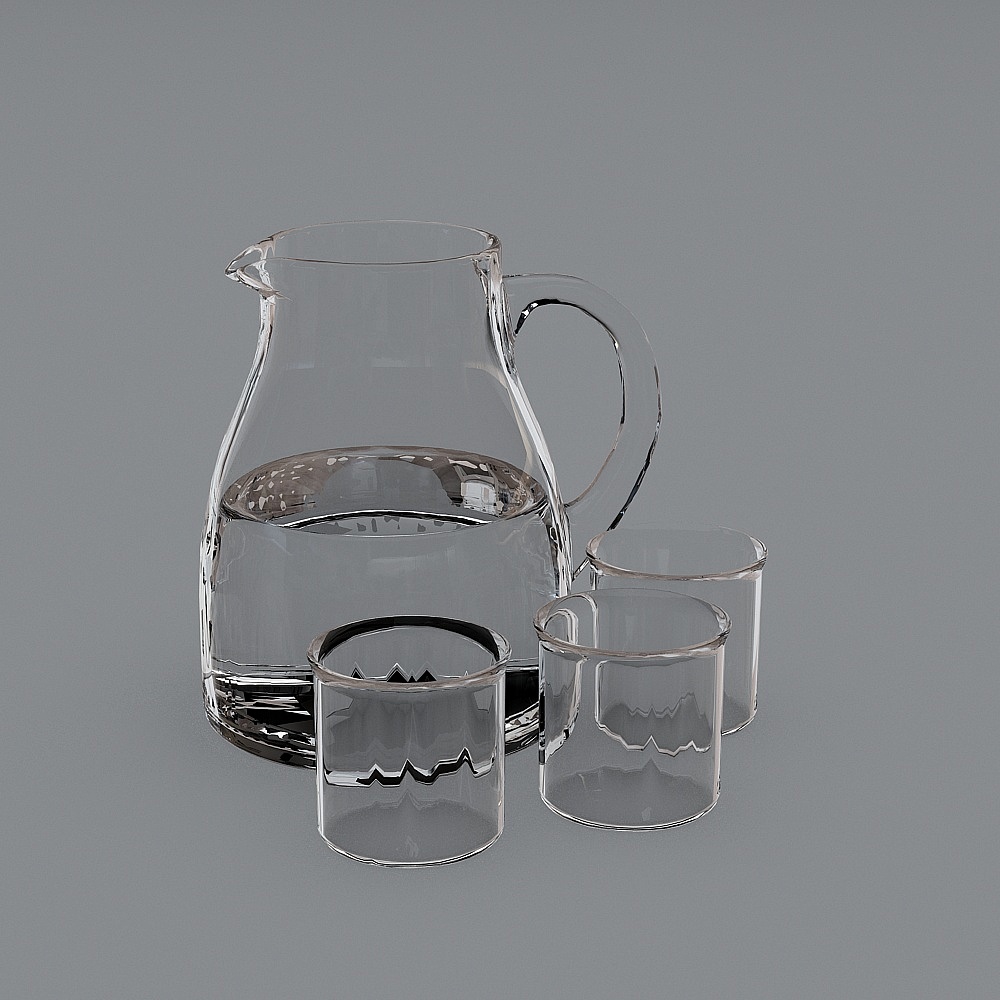透明水具