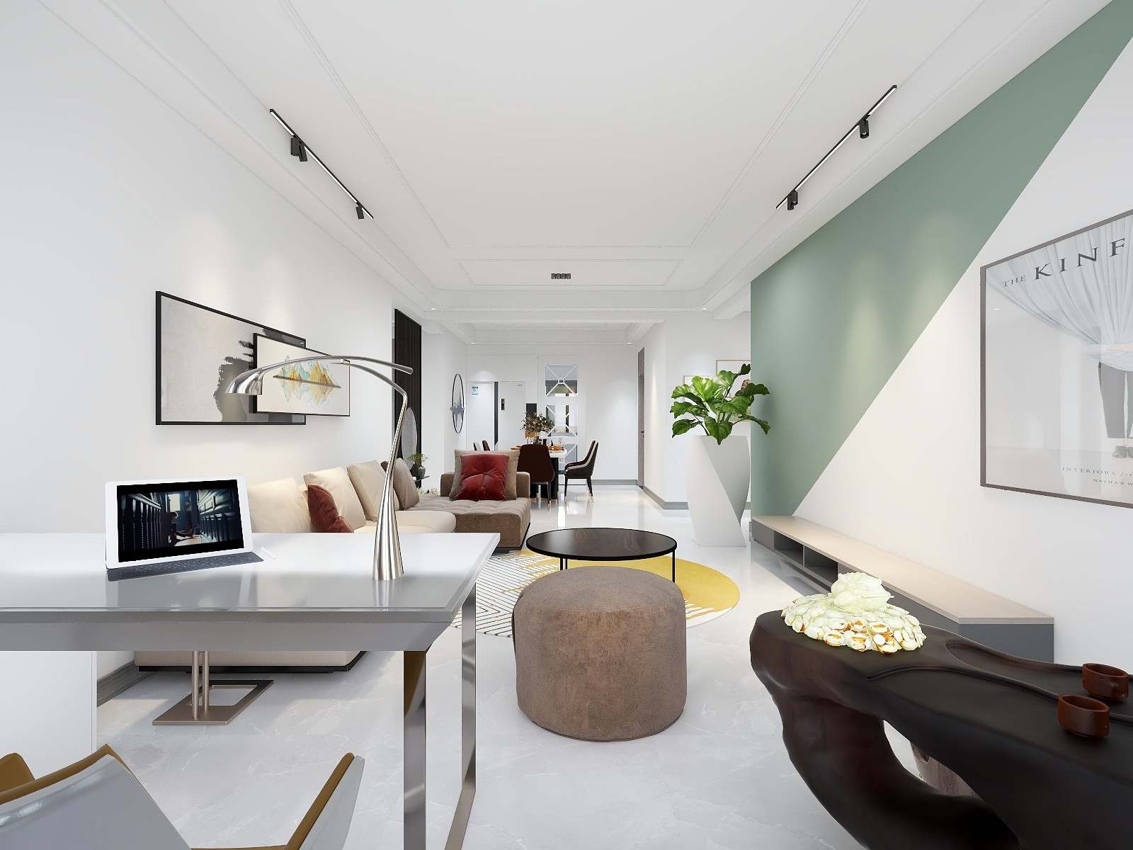 大理市美誉装饰工程有限公司-巍山泰业首府3-3-501-装修设计方案