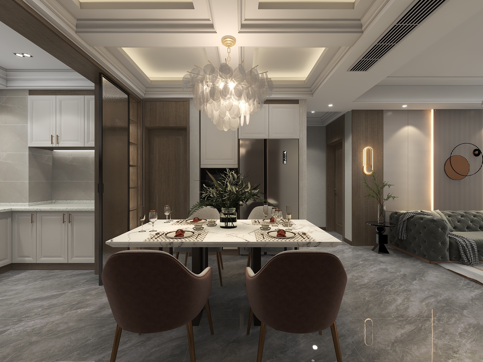 WeM室内设计-印象城中央公园83㎡3室-装修设计方案