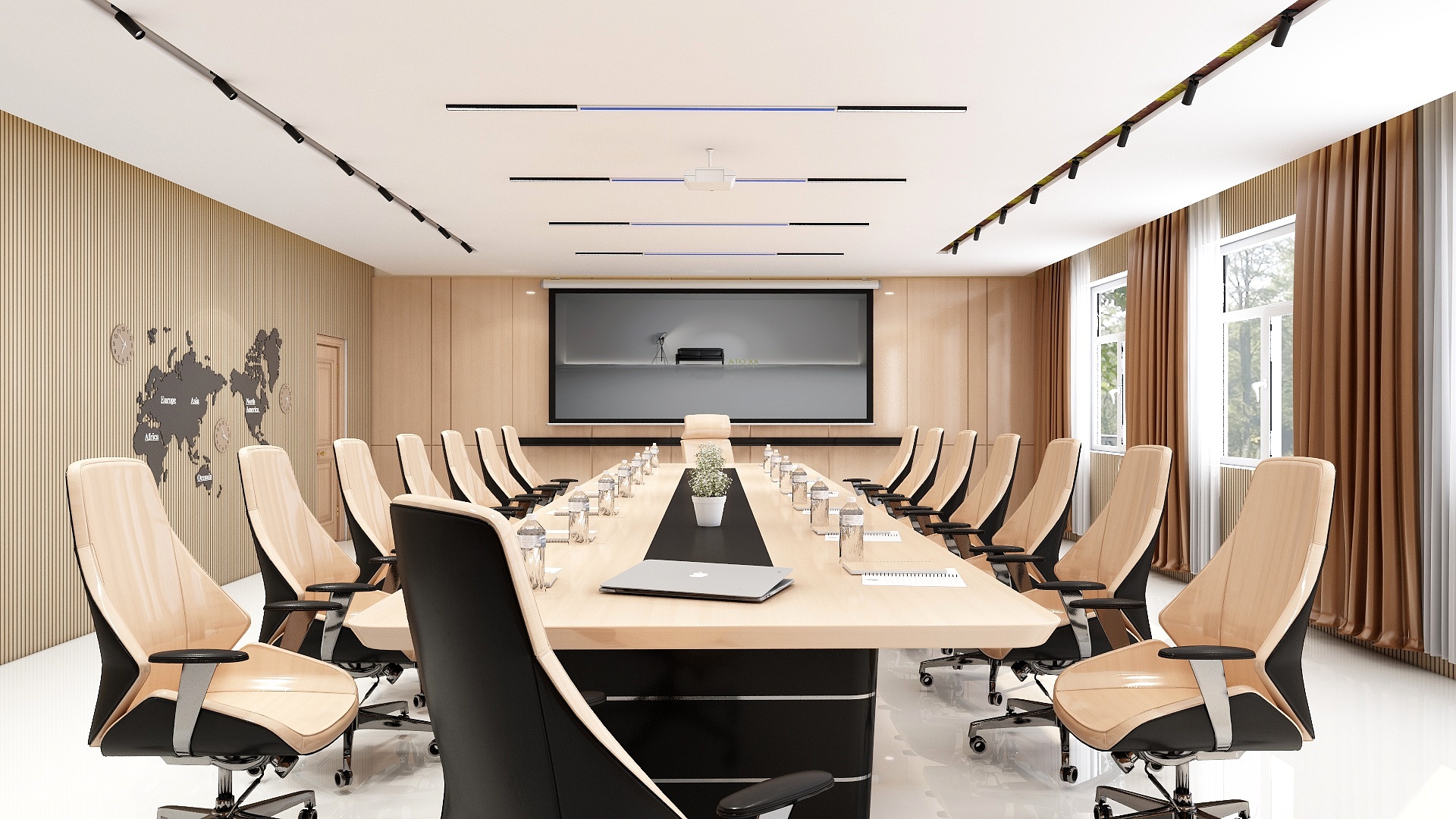 洋易-会议室-装修设计方案