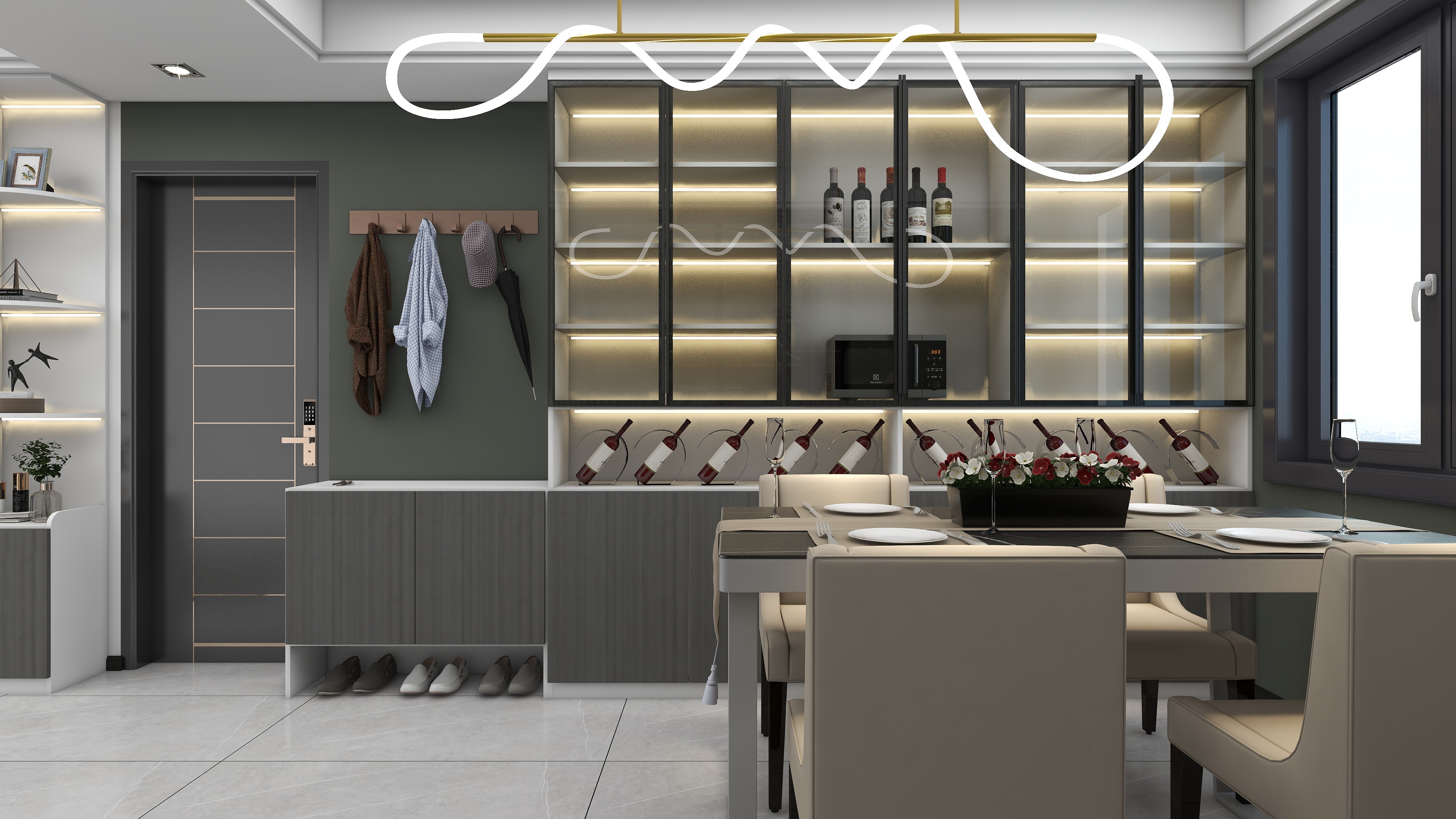 依诺鸡泽店-温州三居室-装修设计方案