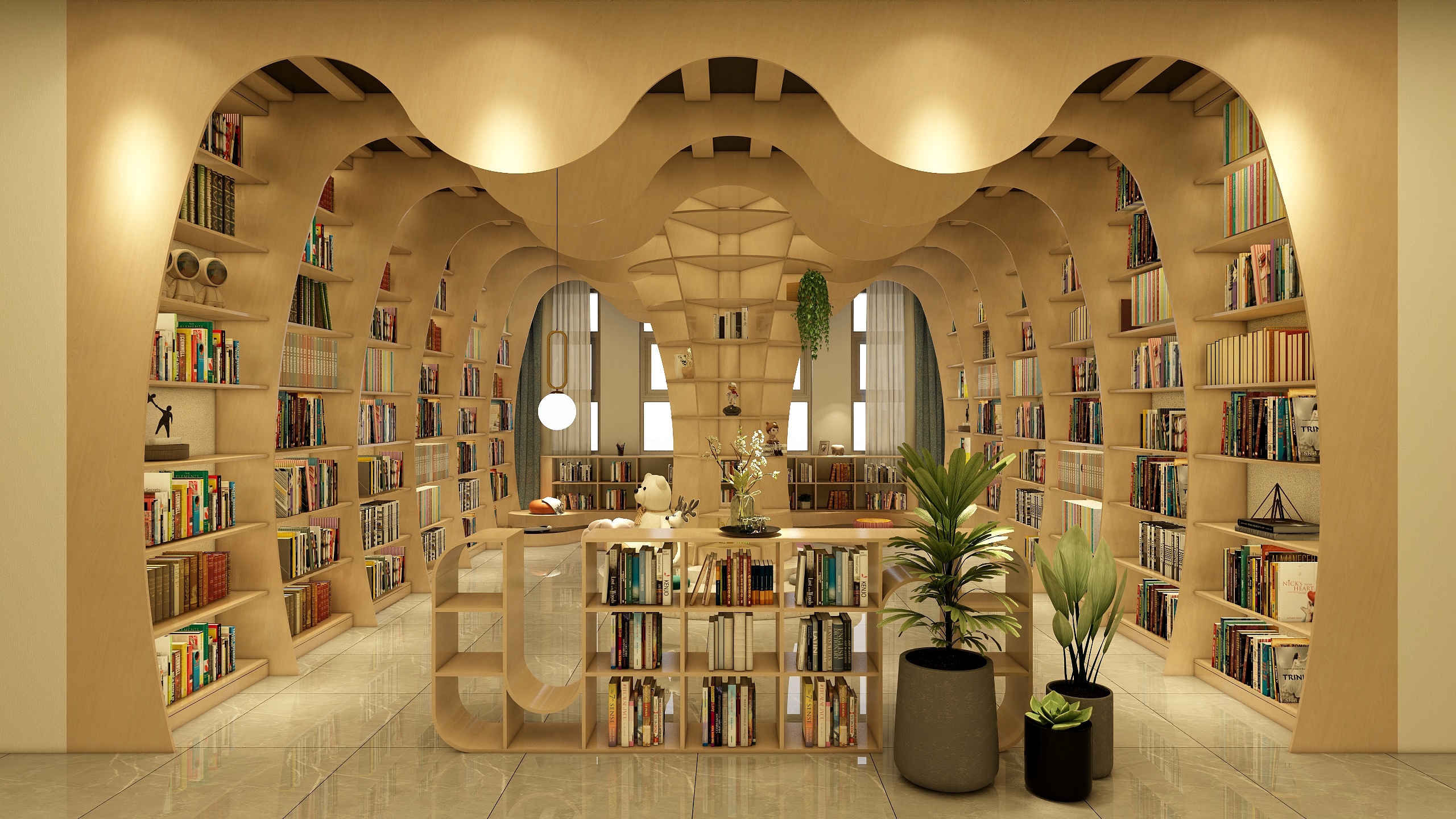 大数据帮你-图书馆-装修设计方案