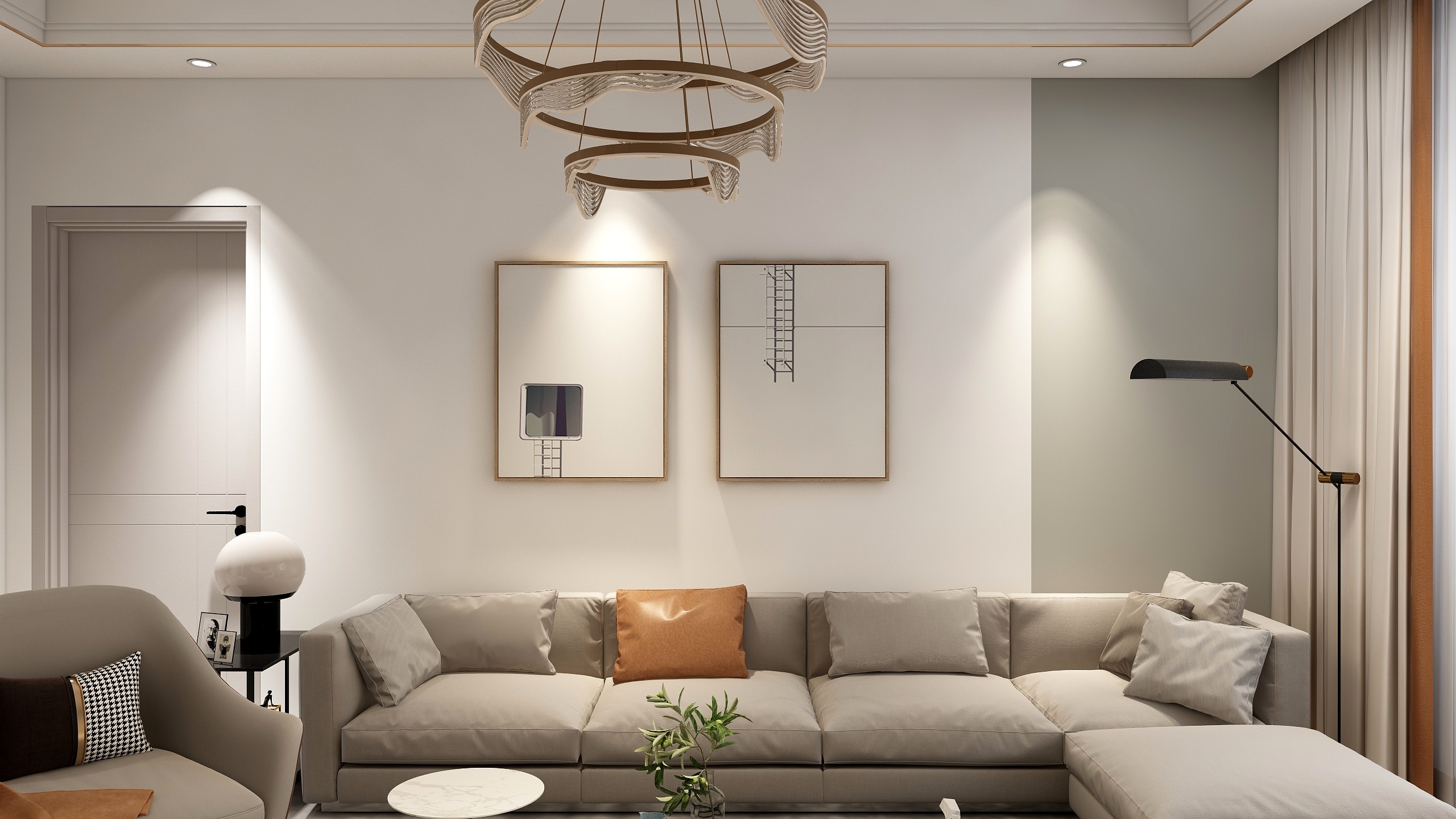 乍见之欢111-洺河小区-装修设计方案