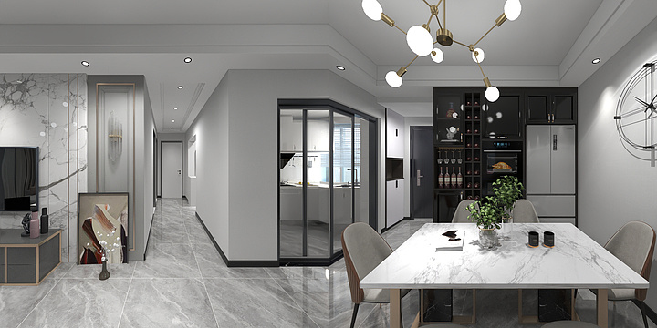 李传辉-明月港湾-装修设计方案