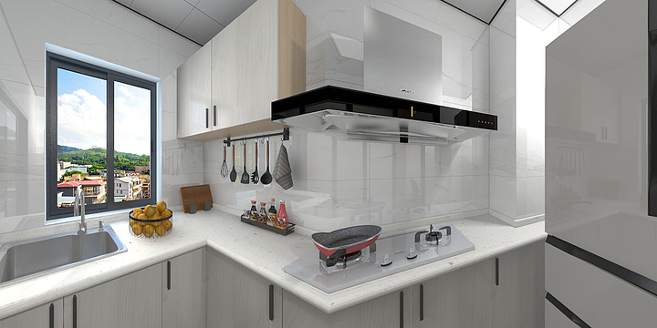 侯天雨-德信海德公园83.00㎡A2’3室2厅1卫1厨-装修设计方案