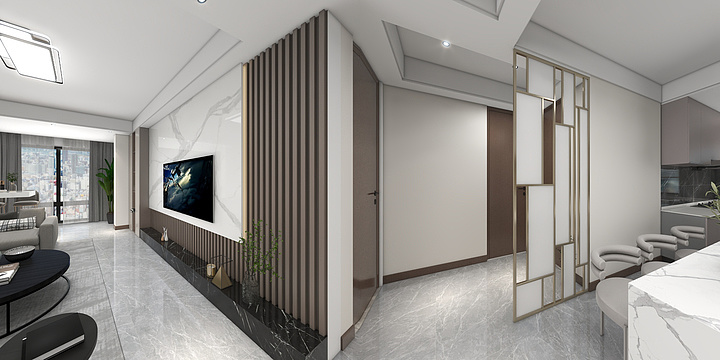 效1果图-2.21酷家乐全景-装修设计方案