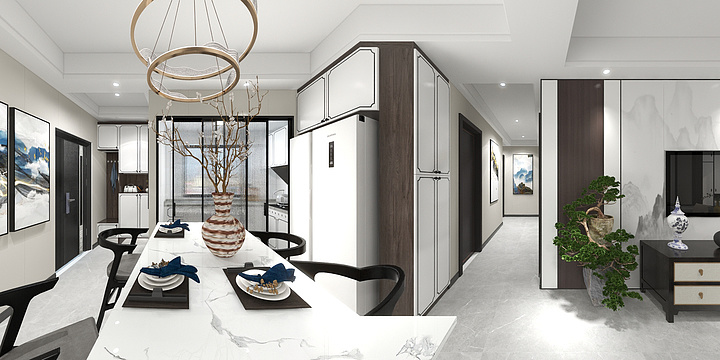 金牌橱柜整装馆-23#01.dwg-装修设计方案