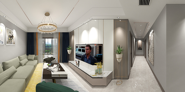 陈飞工作室-晨园5-1503-装修设计方案