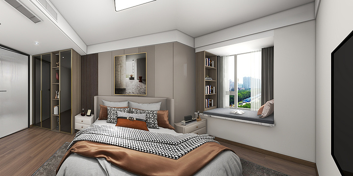 贝乐康wj-江山御8-1008-装修设计方案