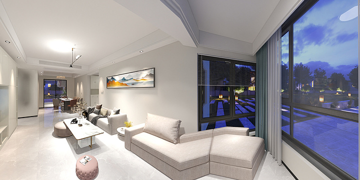 義龍设计-御龙湾F6-2504-装修设计方案